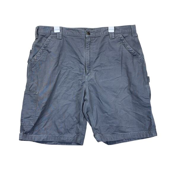 Carhartt Shorts Mens 40 Green B147 FAT Original Fit Carpenter Workwear Outdoor - Picture 1 of 7